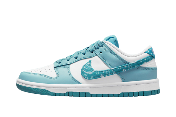 SB DUNK LOW - ESSENTIAL PAISLEY PACK WORN BLUE