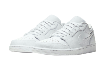 J1 LOW - RETRO TRIPLE WHITE
